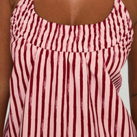 Your Everything Top Pink Stripe