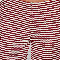 Next To Me Lounge Pant Red / White Stripe