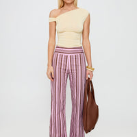 Leocadie Pants Pink Stripe