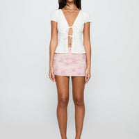 Piazia Mini Skirt Multi Floral