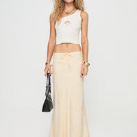 Radiance Maxi Skirt Yellow