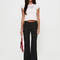 Sympathiser Pinstripe Pants Black