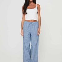 Veridian Pants Blue Stripe