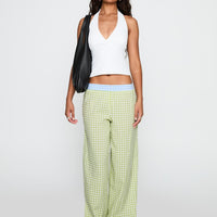 Neevie Wide Leg Pants Green