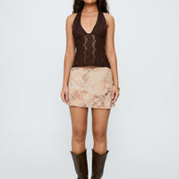 Feed The Soul Mini Skirt Multi