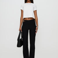 Eyes On You Flare Pants Black