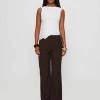 Ambient Wide Leg Pant Chocolate