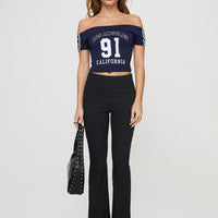 Everyday Flared Pants Black
