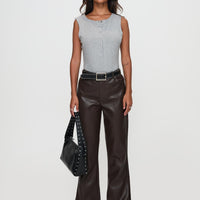 Nolene Low Rise Pants Chocolate