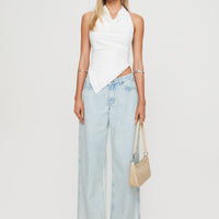 Brayden Low Rise Relaxed Jeans Light Acid Wash