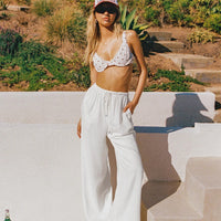 Ogilvie Linen Blend Pants White