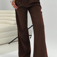 Ambient Wide Leg Pant Chocolate