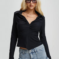 Pacific Coast Denim Cargo Skirt Light Wash
