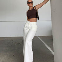 Archer Pants White Petite