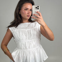 Cierra Top White
