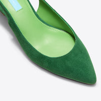 Calla Slingback in Green