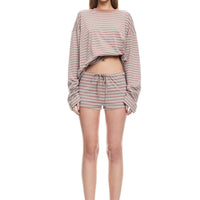 Kourt Bloomers Muted Pastel Stripe