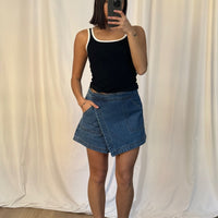 Rosemary Denim Skort Blue