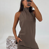 Nina Set Pebble