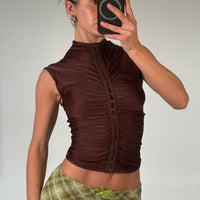Alyce Top Chocolate