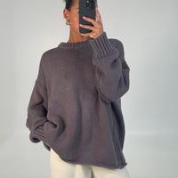 Nikova Knit Jumper Dark Grey