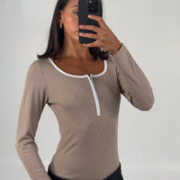 Ayla Bodysuit Oat
