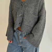 Grace Cardigan Charcoal