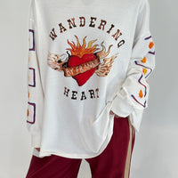 Wandering Hearts Top White