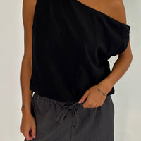 Dove Off The Shoulder Top Black