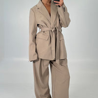 Vance Blazer Pebble