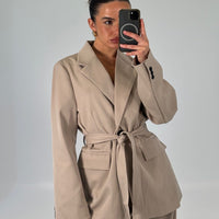 Vance Blazer Pebble