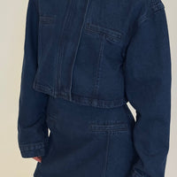 Evelyn Denim Jacket Indigo - FINAL SALE
