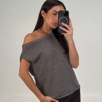 Kaisha Crop Knit Storm