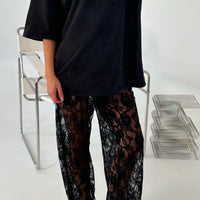 Tamika Lace Pant Black