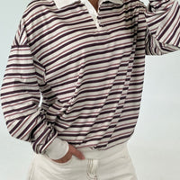 Wynter Rugby Sweater Berry