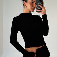 Jelani Long Sleeve Black