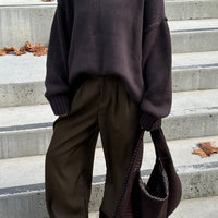 Nikova Knit Jumper Chocolate