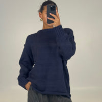 Toni Knit Jumper Navy