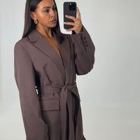 Vance Blazer Chocolate