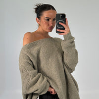 Louise Knit Olive