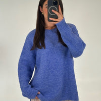 Stephanie Knit Jumper Blue