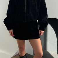 Clara Bomber Black