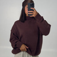 Lorena Knit Chocolate