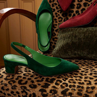 Calla Slingback in Green