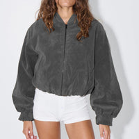 Clara Bomber Grey