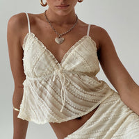 Jacintha Top Cream
