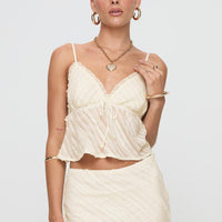 Jacintha Top Cream