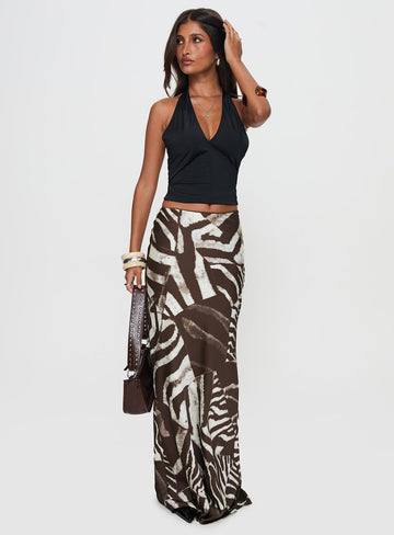 Rowana Maxi Skirt Multi