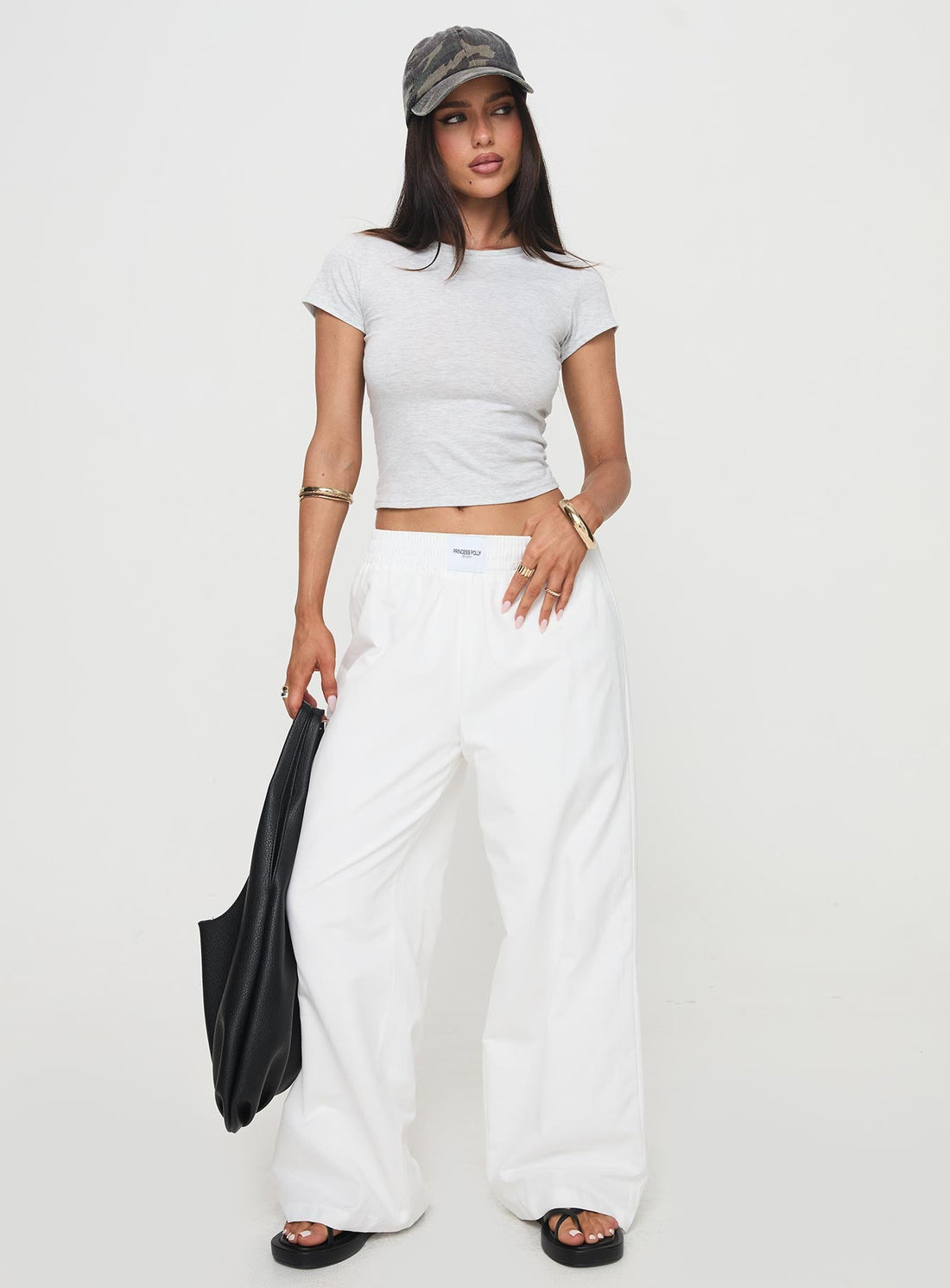 Beach House Pants White Tall