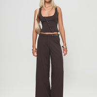 Airi Top Brown
